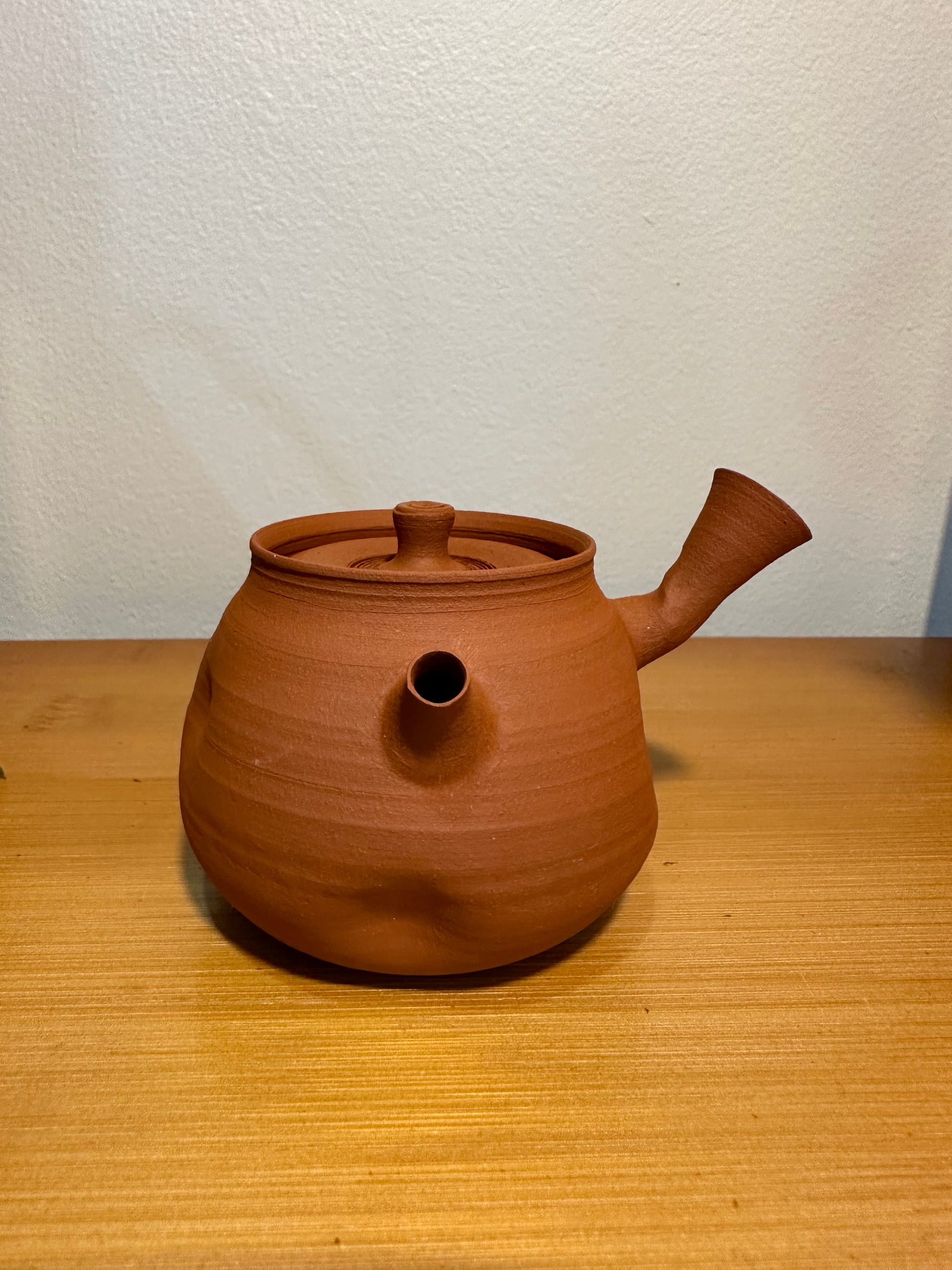 纯手工潮州手拉茶壶钟玉鹏作品Pure handmade Teochew teapot 