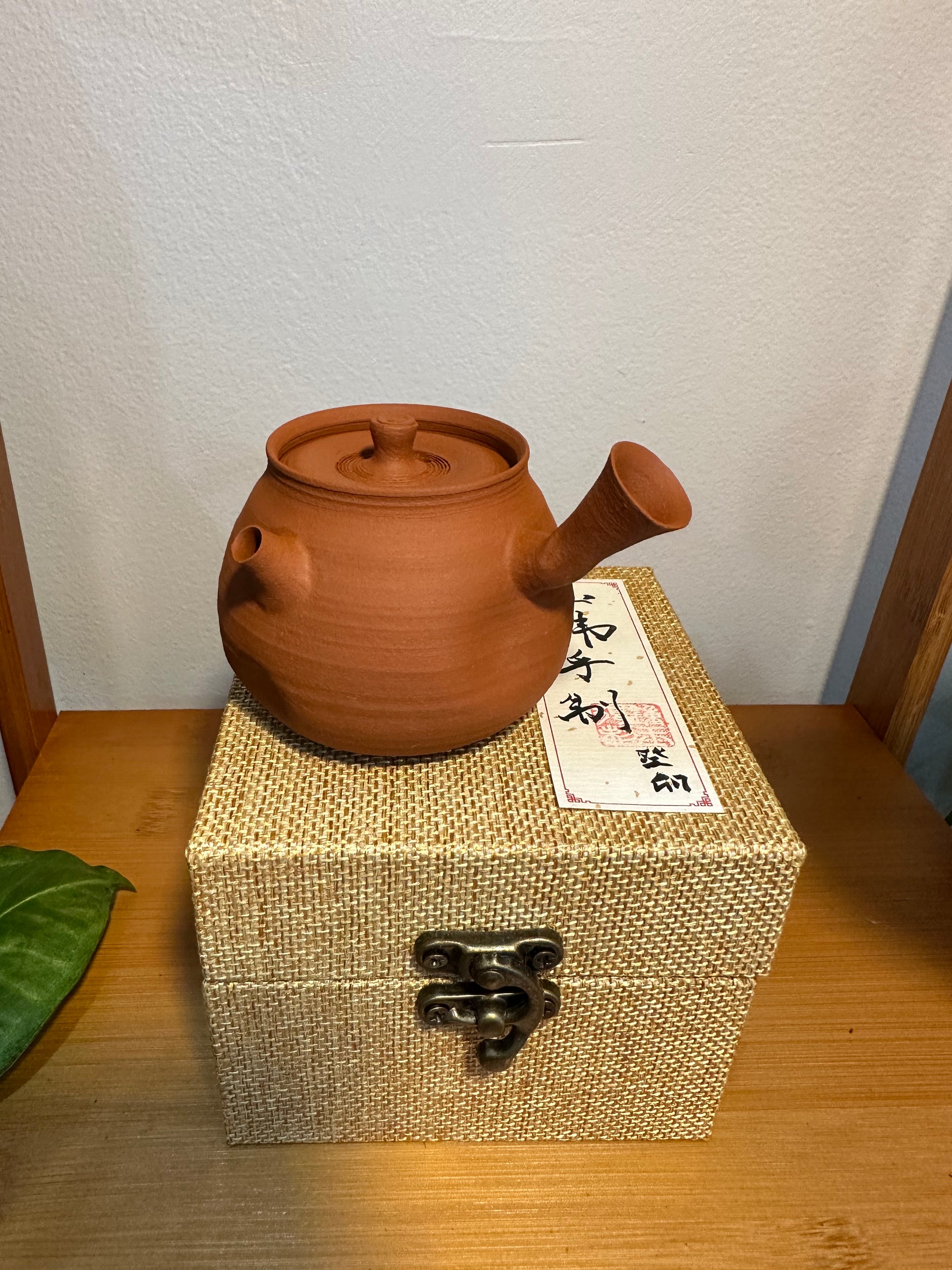 纯手工潮州手拉茶壶 钟玉鹏作品 Pure handmade Teochew teapot