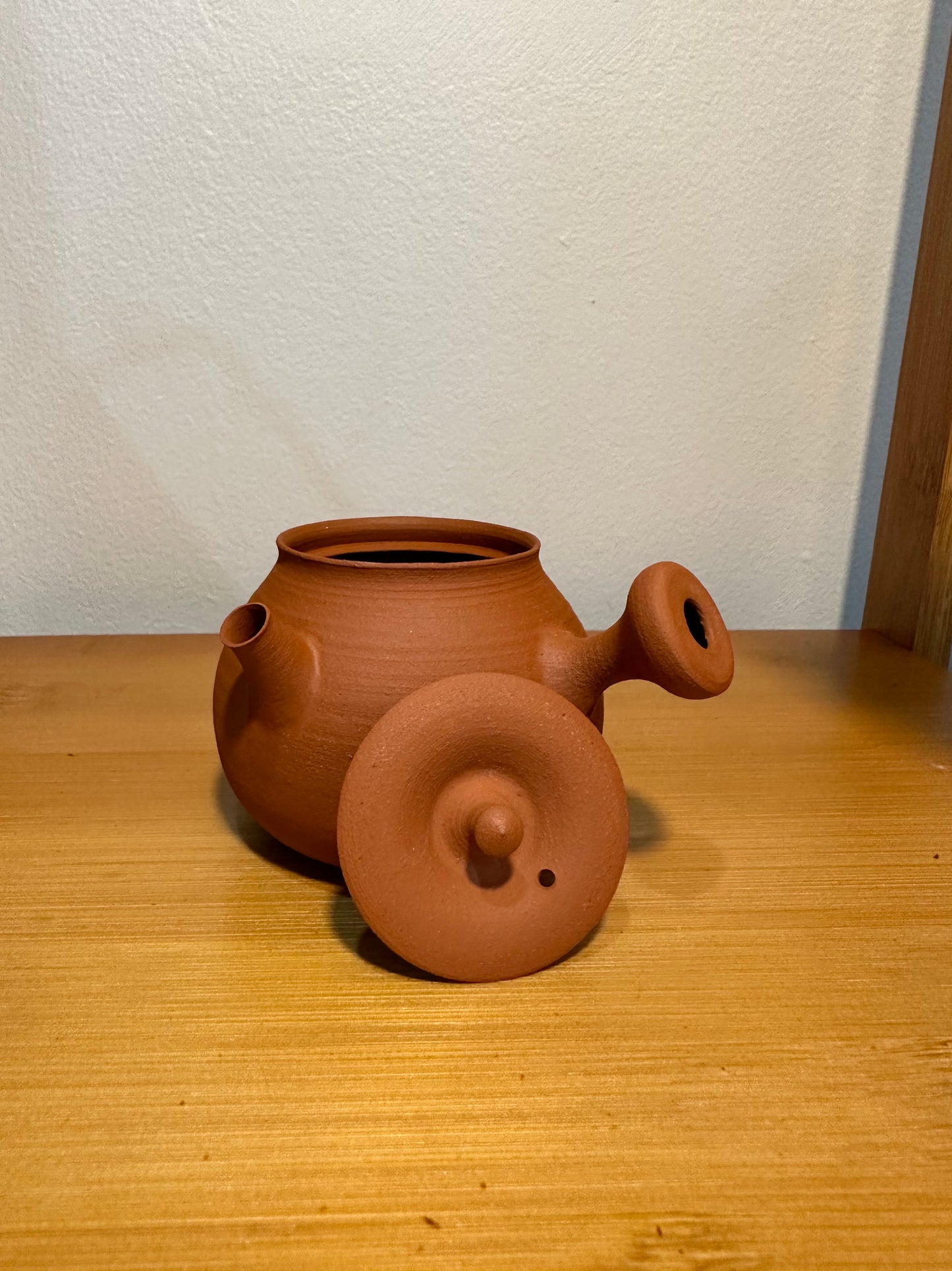 纯手工潮州手拉茶壶 钟玉鹏作品 Pure handmade Teochew teapot