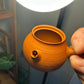 纯手工潮州手拉茶壶 钟玉鹏作品 Pure handmade Teochew teapot