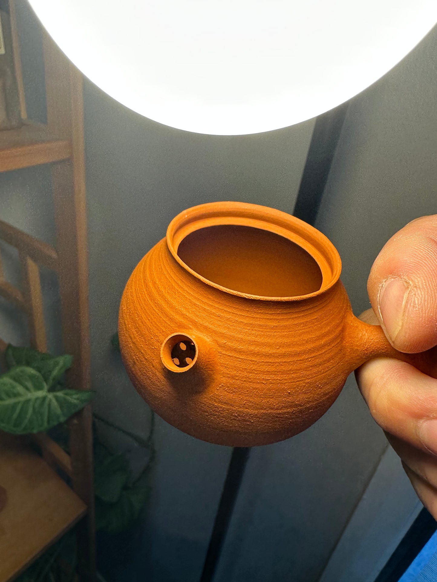 纯手工潮州手拉茶壶 钟玉鹏作品 Pure handmade Teochew teapot