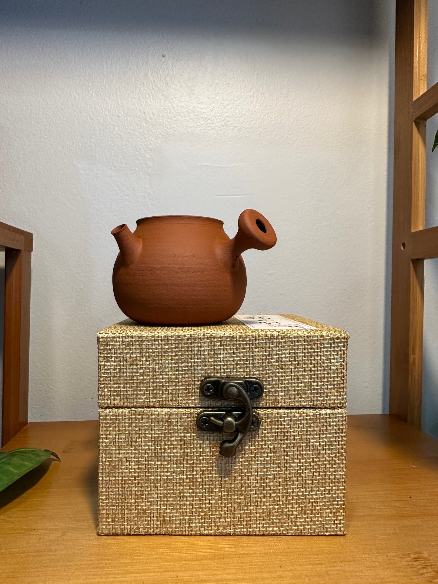 纯手工潮州手拉茶壶 钟玉鹏作品 Pure handmade Teochew teapot