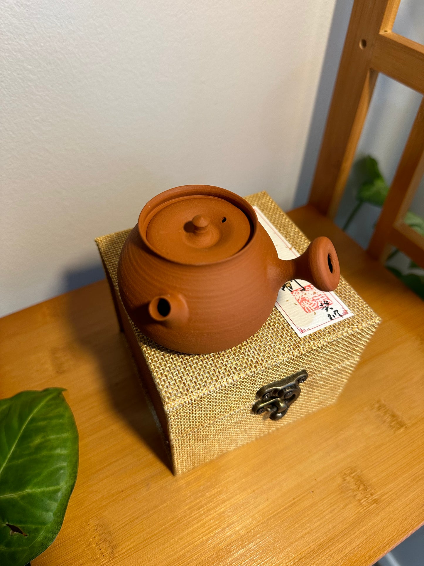 纯手工潮州手拉茶壶 钟玉鹏作品 Pure handmade Teochew teapot