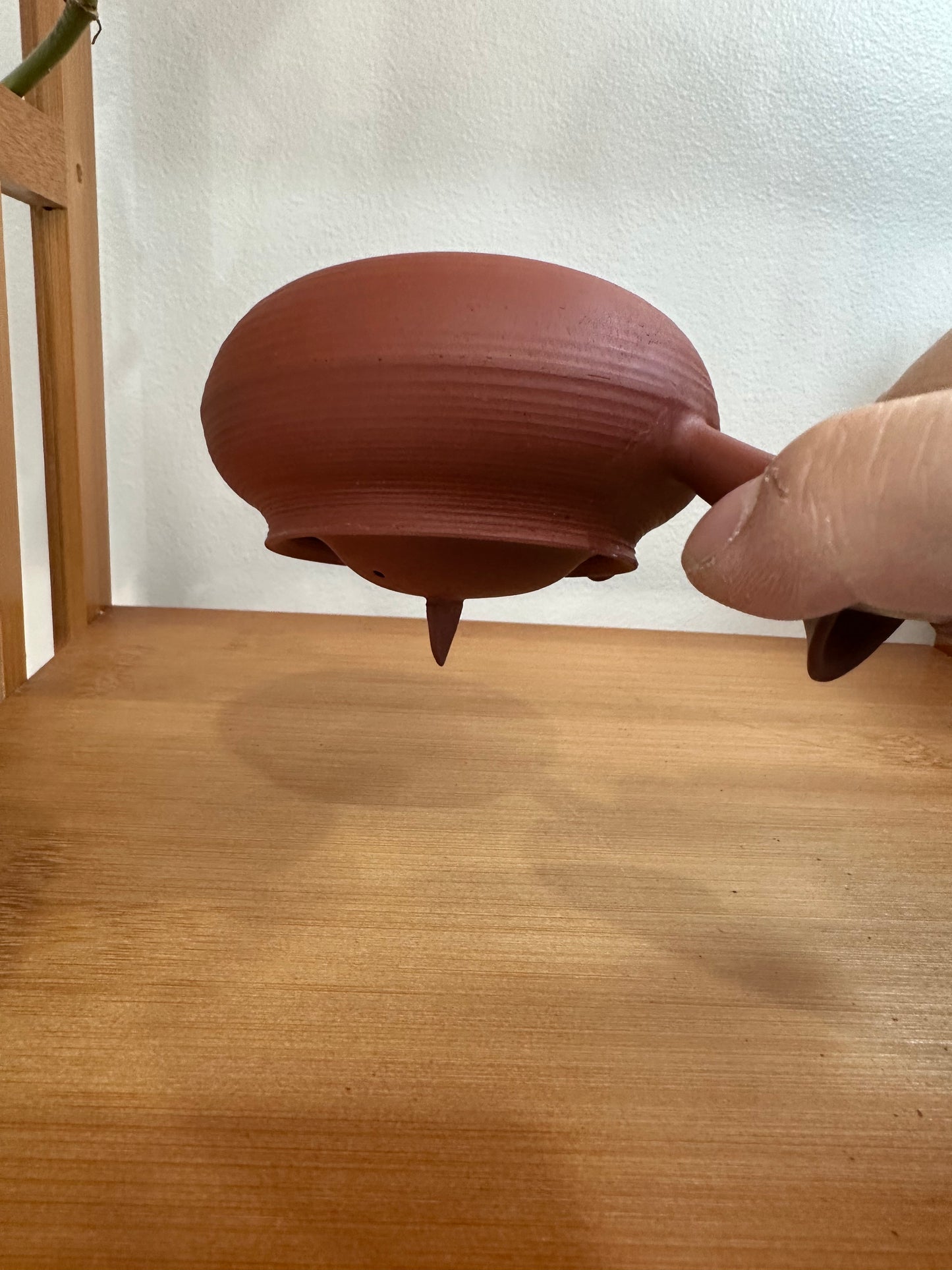 潮州手拉朱泥壶 章永城作品 Chaozhou hand-made red clay tea pot, 120ml 茶壶