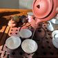 潮州手拉朱泥壶 章永城作品 Chaozhou hand-made red clay tea pot, 120ml 茶壶