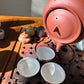 潮州手拉朱泥壶 章永城作品 Chaozhou hand-made red clay tea pot, 120ml 茶壶