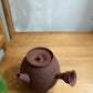 纯手工潮州手拉侧把壶 钟玉鹏作品 Pure handmade Chaozhou side handle teapot 茶壶