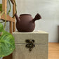 纯手工潮州手拉侧把壶 钟玉鹏作品 Pure handmade Chaozhou side handle teapot 茶壶