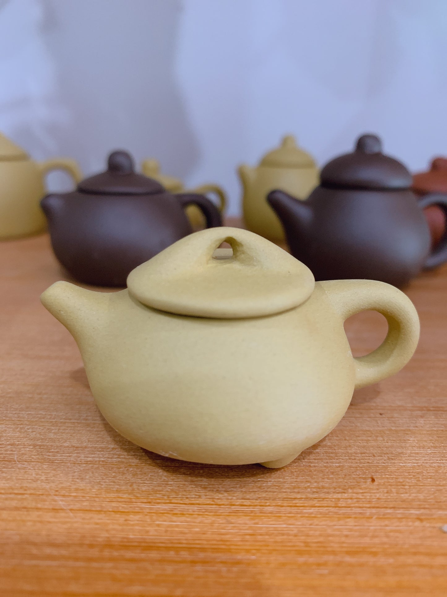 纯手工【紫砂小茶壶】 HANDMADE【TINY PURPLE SAND TEAPOT】(other)