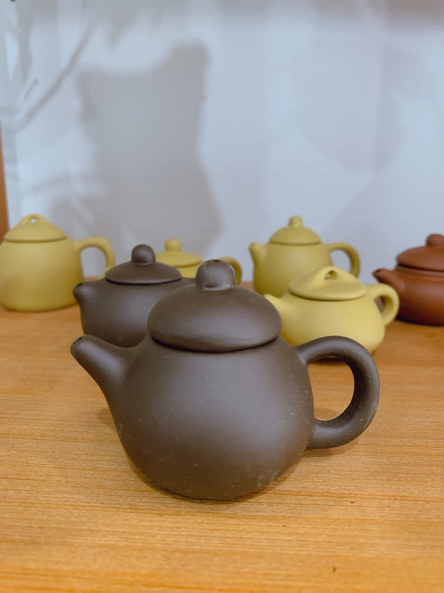 纯手工【紫砂小茶壶】 HANDMADE【TINY PURPLE SAND TEAPOT】(other)