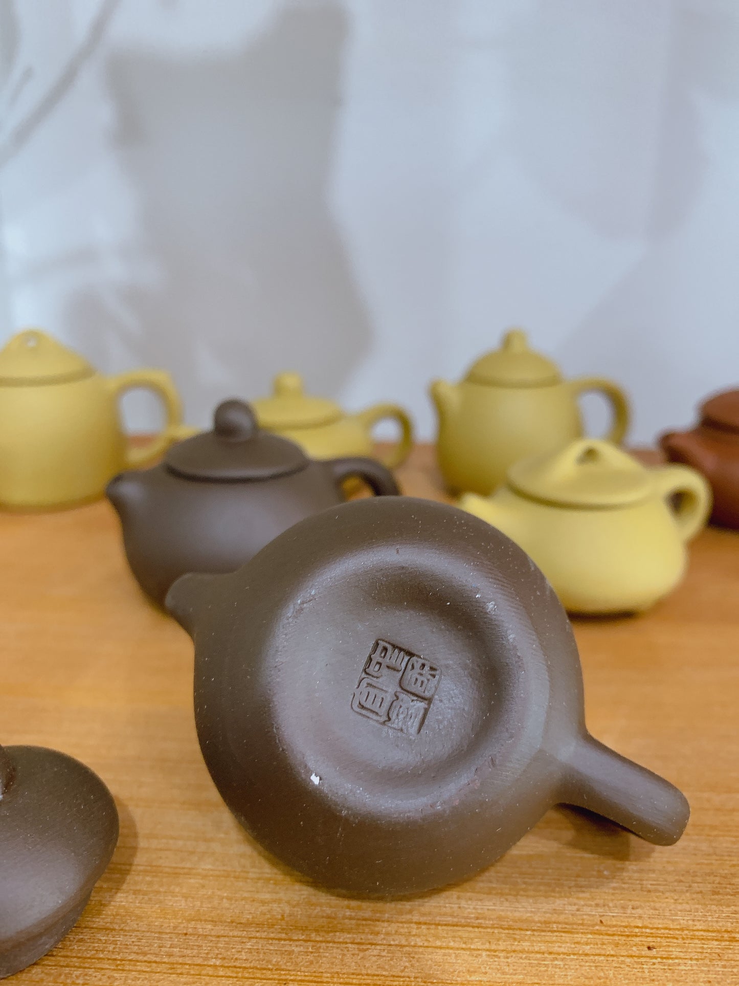 纯手工【紫砂小茶壶】 HANDMADE【TINY PURPLE SAND TEAPOT】(other)