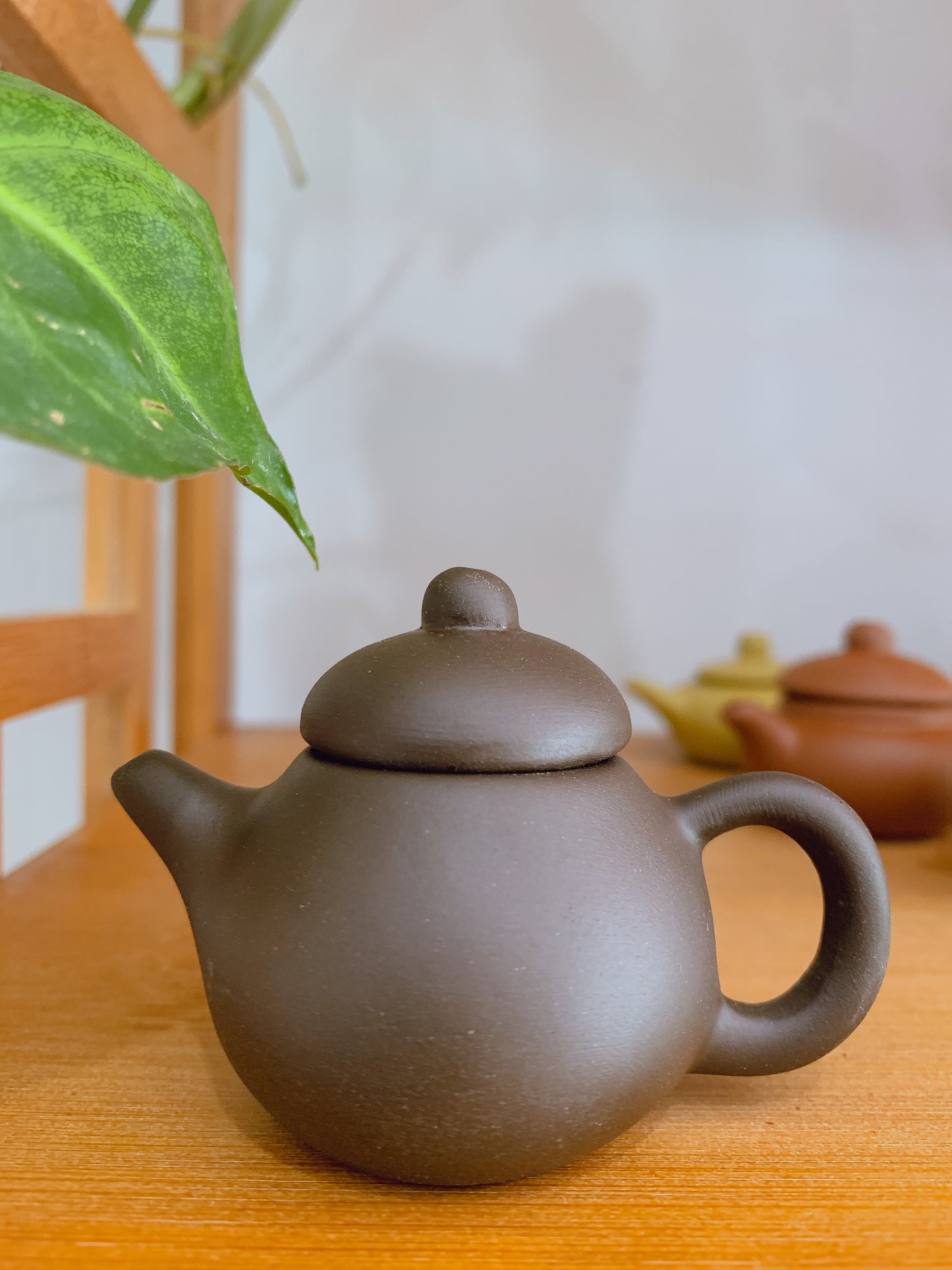 纯手工【紫砂小茶壶】 HANDMADE【TINY PURPLE SAND TEAPOT】(other)