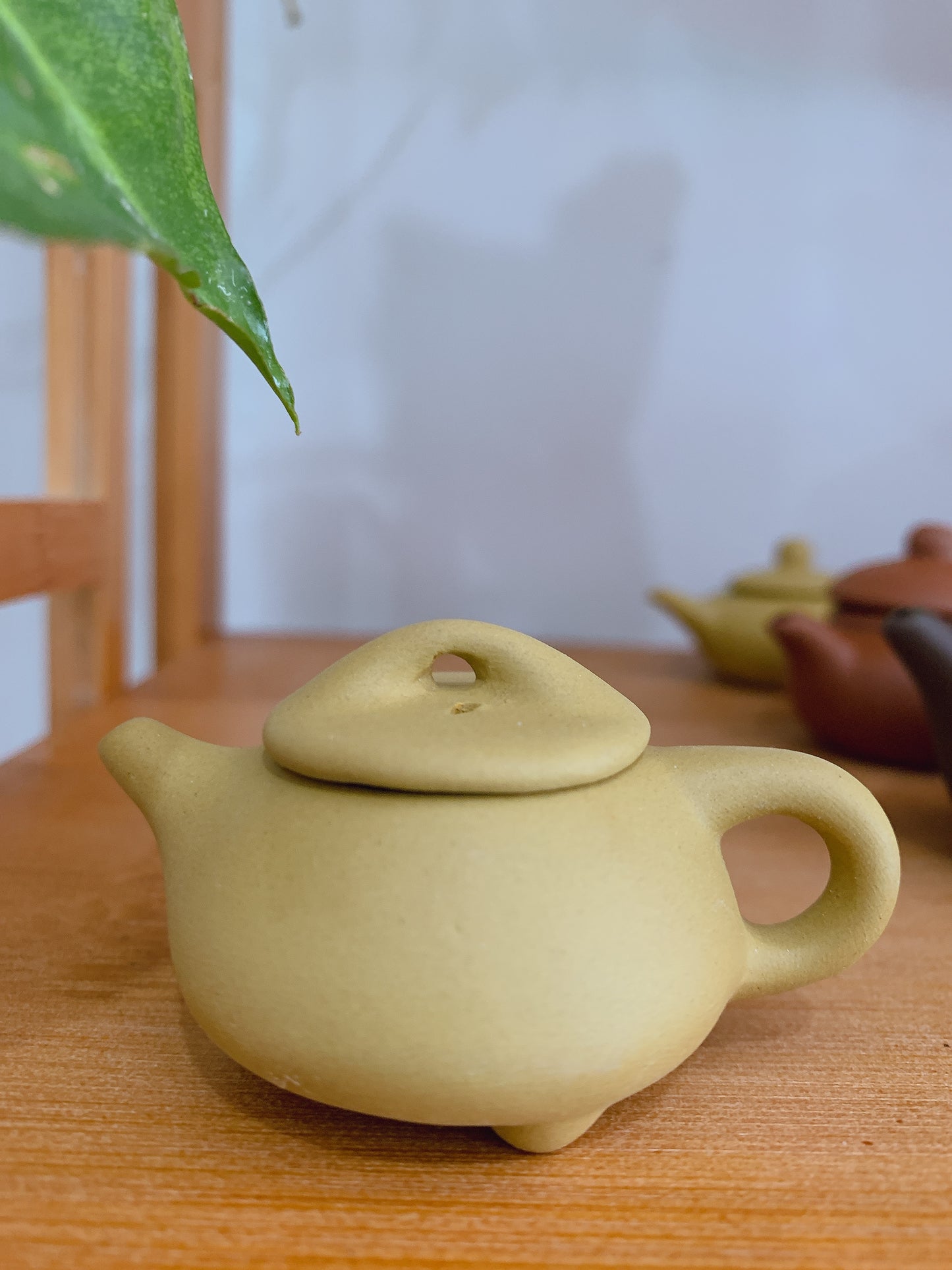 纯手工【紫砂小茶壶】 HANDMADE【TINY PURPLE SAND TEAPOT】(other)