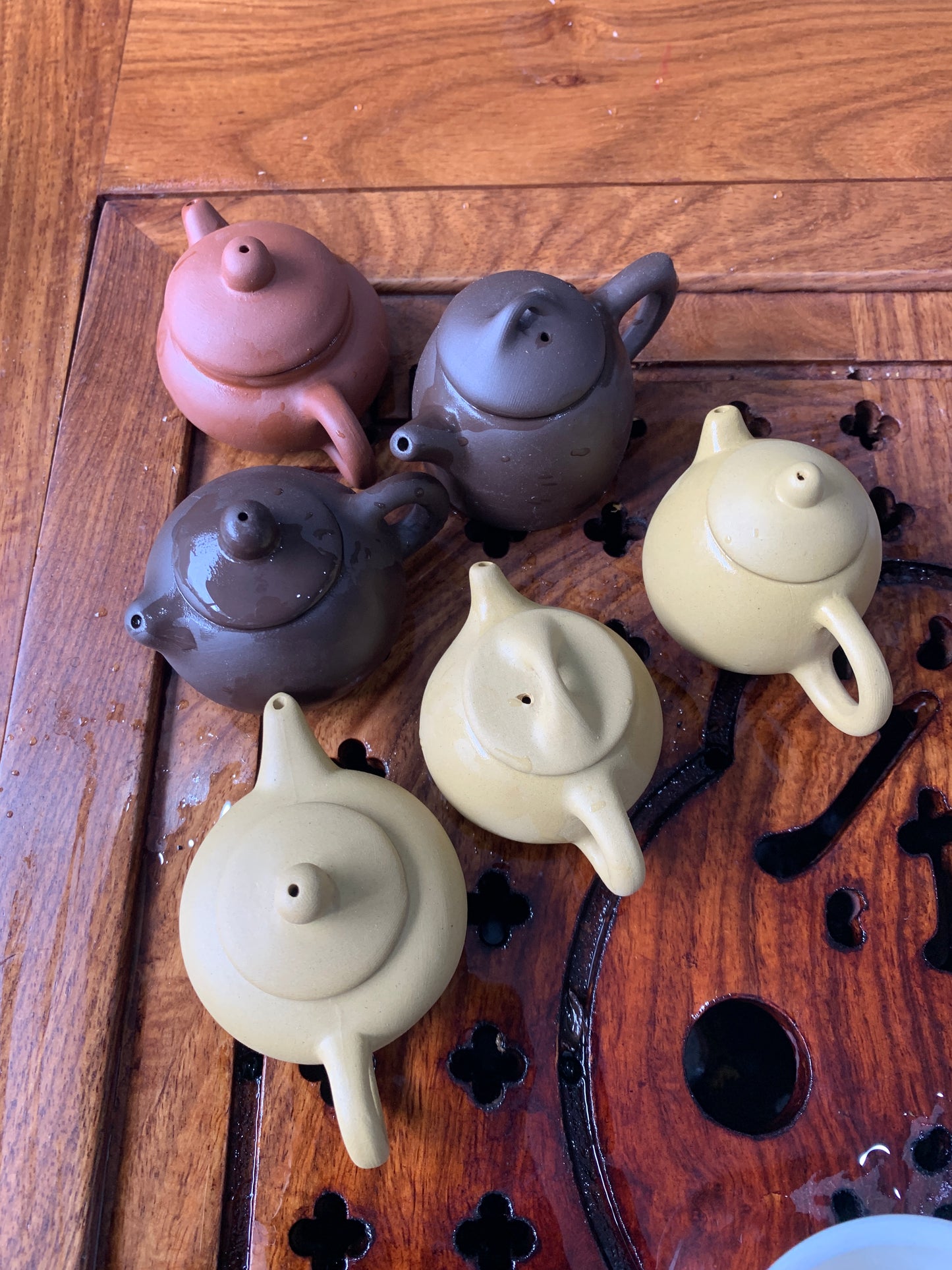 纯手工【紫砂小茶壶】 HANDMADE【TINY PURPLE SAND TEAPOT】(other)