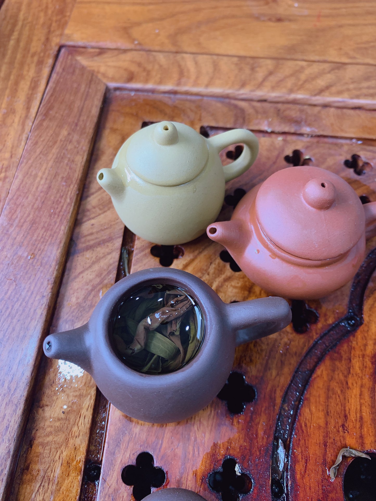 纯手工【紫砂小茶壶】 HANDMADE【TINY PURPLE SAND TEAPOT】(other)