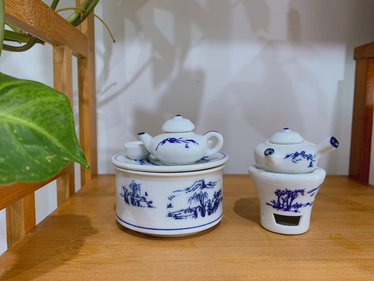 纯手工【功夫小茶具】山水款   HANDMADE【KUNGFU TEASET TOY】BLUE MOUNTAINS(other)