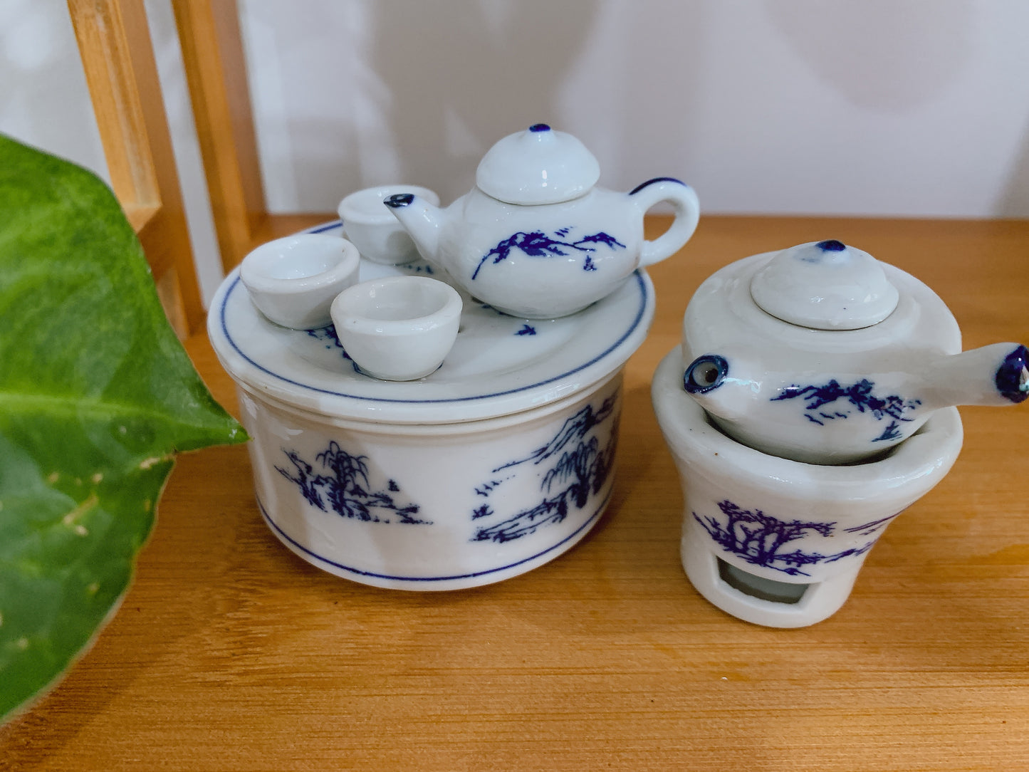 纯手工【功夫小茶具】山水款   HANDMADE【KUNGFU TEASET TOY】BLUE MOUNTAINS(other)