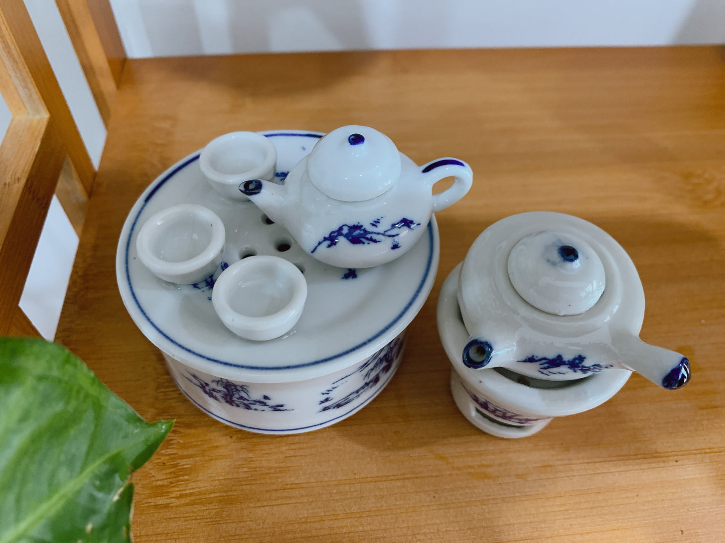 纯手工【功夫小茶具】山水款   HANDMADE【KUNGFU TEASET TOY】BLUE MOUNTAINS(other)